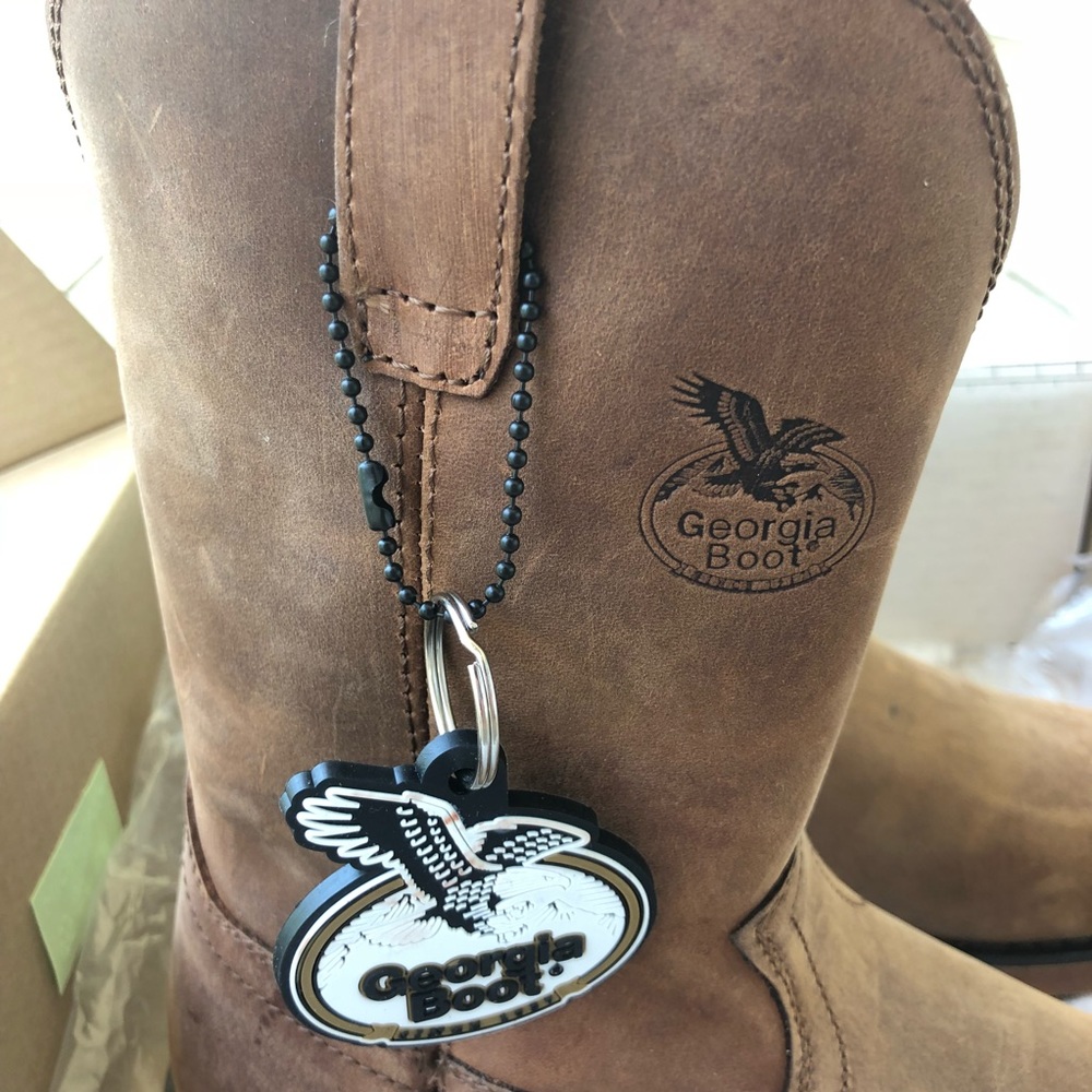 Boys Size 3.5 Georgia Boots - Picture 3 of 5